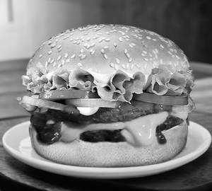 Veg surprise burger