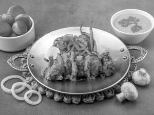 Achari Mushroom Kebab