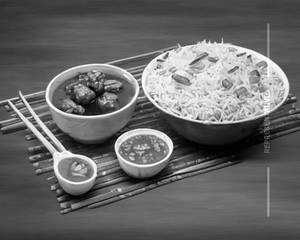 Veg Manchurian Rice