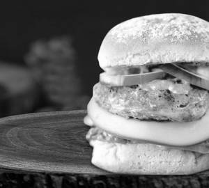 Mirchi chicken cheese Burger