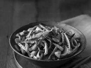 VEG MUSHROOM WITH BAMBOO SHOOT
