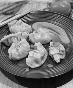 Pork momos