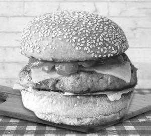 Chicken cheese burger