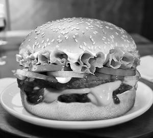 Chilli lava burger
