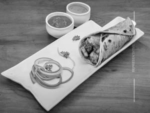 Paneer chilly roll