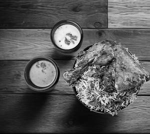Hyderabadi Chicken Dum Biryani