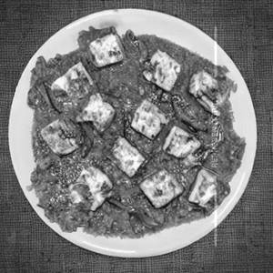 Paneer ghee roast