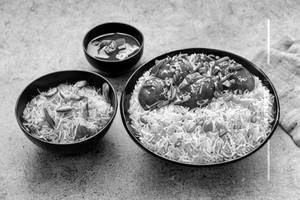 Egg Manchurian Fried Rice Bowl