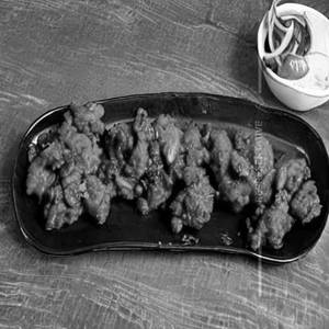 Chicken chilly keema dry                                                                                        