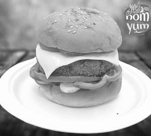 Veg cheese burger