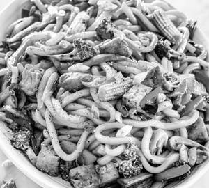 Babycorn mix noodles