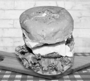 Bahubali burger (non- veg) & cheese