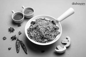 Schezwan Mushroom Fried Rice