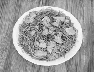 Chicken hongkong noodles