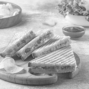 Grilled Veg. Cheese Sandwich