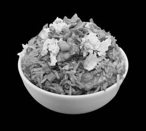 Chicken Schezwan Chilli Garlic Rice [serves 2-3]