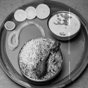 Nati style chicken biryani