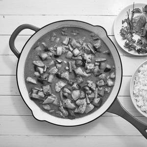 Veg thai red curry