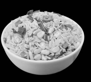 Veg Corn Fried Rice [serves 2-3]