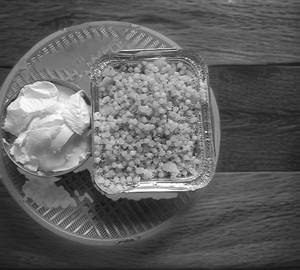 Sabudana Khichdi with Dahi