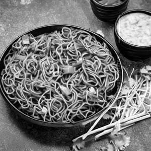 Veg Manchurian Noodles