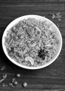 Kaju mushroom biriyani