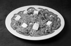 Cheese Butter Paneer Corn Capsicum Pulao