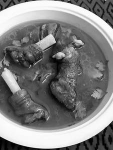 Mutton Leg Soup