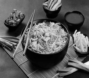 Veg Hakka Noodles