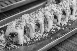 Crispy Tanuki Roll In Spicy Mayo