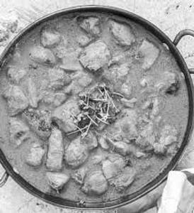 Boneless chicken curry