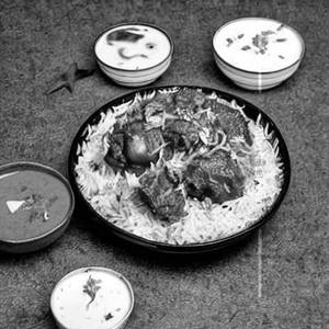 Boneless Mutton Dum Biryani