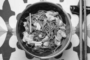 Soba Noodles In House Special Sauce