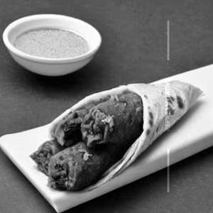 Mutton Boti Kebab Roll