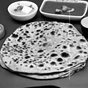 Mutter Paneer Paratha 