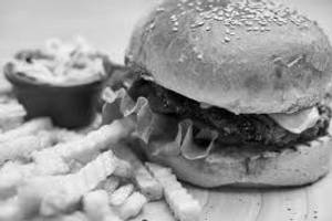 Veg Burger with Fries Combo (Serves 2)