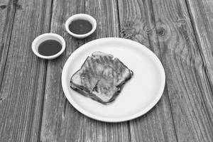 Onion Capsicum Cheese Toast Sandwich