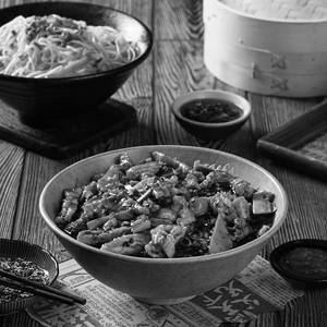 Shredded Black Bean Chicken Bowl