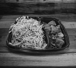 Chicken Garlic Noodles + Chicken Garlic (5Pcs)