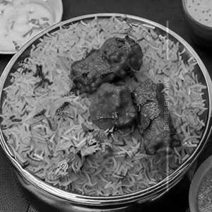 Chaap Tikka Biryani