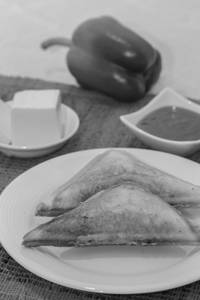 Masala Paneer Cheese Toast Sandwich