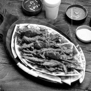 Mexican shawarma only meat