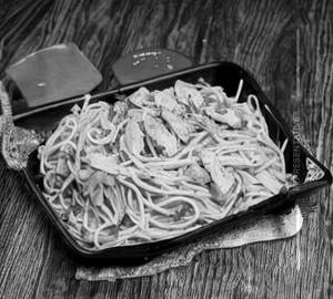 Chicken Burnt Garlic Noodles
