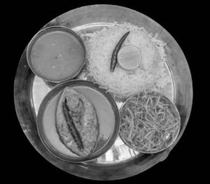 Shorshe Hilsa Mini Thali