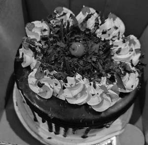 White Forest Cake