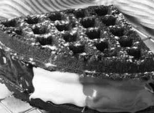 Triple Chocolate Waffle