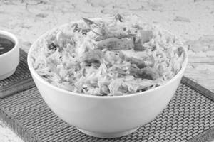 Songhe Jeera Rice With Aloo Bhaji