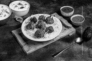 Chicken Kabab Biryani
