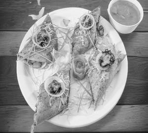 Paneer Crispy Dosa with Cheese