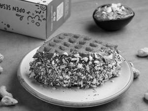 Nuts Over Biscoff Waffle